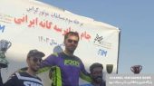 تصویر سجاد موحد ورزشکار مراغه ای قهرمان موتور کراس کشور