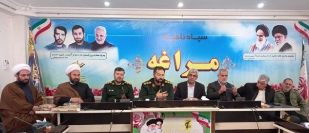 جلسه مجمع عالی بسیج برای رفع موانع تولید محصولات کشاورزی مراغه