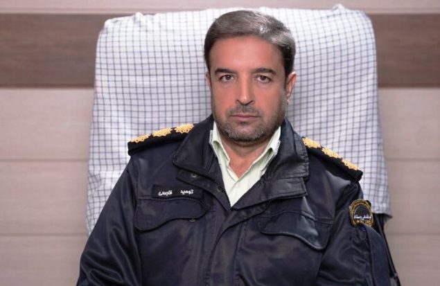 سرهنگ فارسی در حال توضیح طرح جمع آوری ۳۹ معتاد متجاهر مراغه