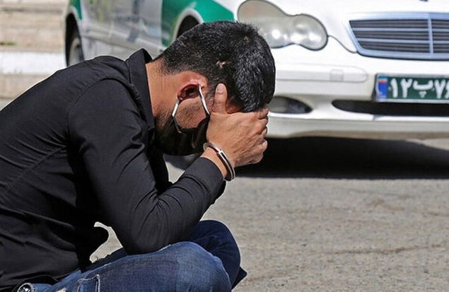 مجرم دستگیر شده به اتهام قتل همسر به دلیل اختلافات خانوادگی