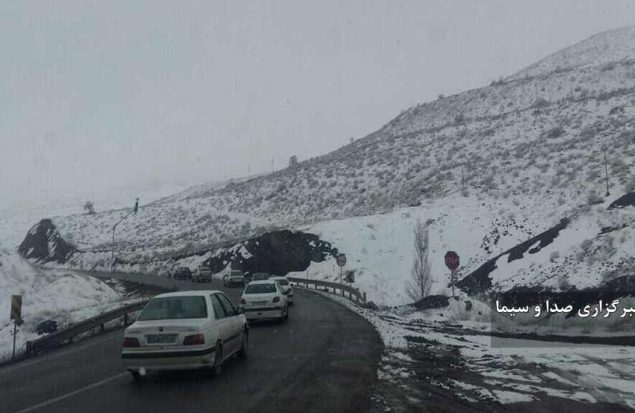 جاده برفی