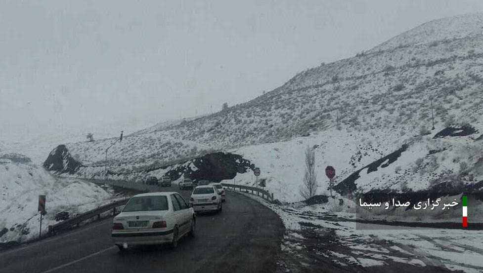 جاده برفی