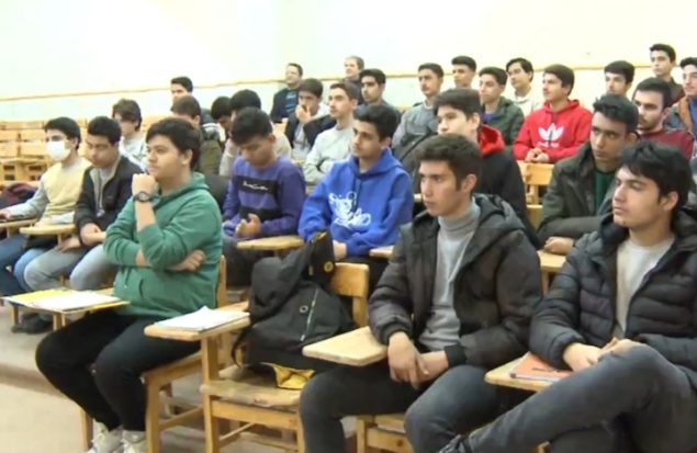 مدرسه زمستانه در دانشگاه مراغه